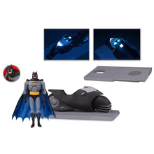 Load image into Gallery viewer, Batman: The Animated Series Batcycle & Exclusive Batman Action Figure Set