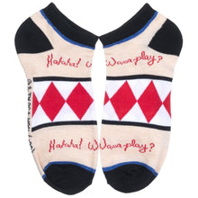 Load image into Gallery viewer, Birds of Prey Harley Quinn Juniors Ankle Socks 5-Pack