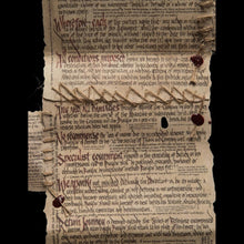 Load image into Gallery viewer, The Hobbit: An Unexpected Journey The Burglar Contract of Bilbo Baggins 3/4 Scale Replica