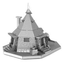 Load image into Gallery viewer, Rubeus Hagrid's Hut 3D Metal Model Kit from Harry Potter
