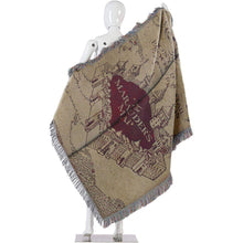 Load image into Gallery viewer, Marauder's Map™ Woven Tapestry Throw Blanket