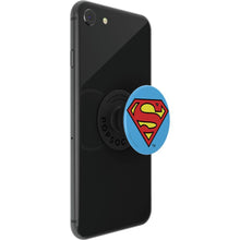 Load image into Gallery viewer, Justice League Superman Logo PopSockets Swappable PopGrip