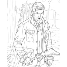 Load image into Gallery viewer, The Official Supernatural Coloring Book: Monsters, Demons, and Spirits (Paperback)