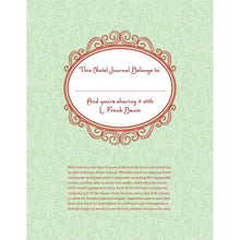 Load image into Gallery viewer, A Novel Journal: The Wonderful Wizard of Oz