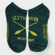 Load image into Gallery viewer, Harry Potter Slytherin Juniors Ankle Socks Five-Pack
