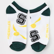 Load image into Gallery viewer, Harry Potter Slytherin Juniors Ankle Socks Five-Pack
