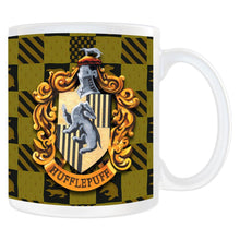 Load image into Gallery viewer, Hufflepuff Crest and House Colors Mug
