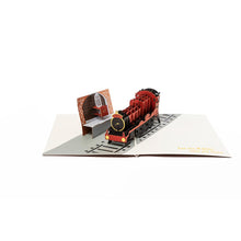 Load image into Gallery viewer, Harry Potter Hogwarts Express Pop-Up Card
