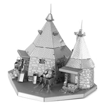 Load image into Gallery viewer, Rubeus Hagrid&#39;s Hut 3D Metal Model Kit from Harry Potter
