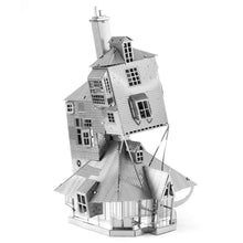 Load image into Gallery viewer, The Burrow Weasley Family Home 3D Metal Model Kit from Harry Potter
