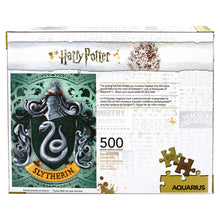 Load image into Gallery viewer, Slytherin Crest 500 piece Puzzle from Harry Potter
