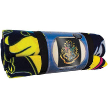 Load image into Gallery viewer, Harry Potter Hogwarts Crest Picnic Blanket

