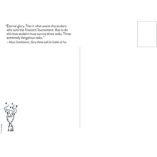 Load image into Gallery viewer, Harry Potter and the Goblet of Fire Enchanted Postcard Book (Paperback)
