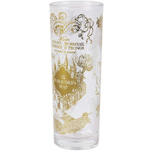 Load image into Gallery viewer, Marauder&#39;s Map&trade; Tall Glass Set from Harry Potter
