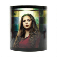 Load image into Gallery viewer, The Vampire Diaries Cast Trio Mosaic Black Mug
